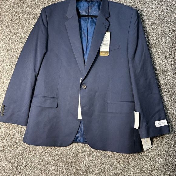 NWT men’s Haggar premium Classic fit stretch suit coat SZ 48R - Picture 5 of 9